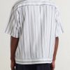 Striped Cotton-Poplin Shirt - BK