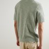 Nolan 6695 Textured-Knit Organic Cotton Shirt - BK Nolan 6695 Textured-Knit Organic Cotton Shirt - BK