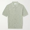 Nolan 6695 Textured-Knit Organic Cotton Shirt Nolan 6695 Textured-Knit Organic Cotton Shirt