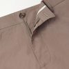 Brendan 10042 Straight-Leg Organic Cotton-Blend Chinos - E1