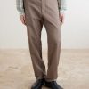 Brendan 10042 Straight-Leg Organic Cotton-Blend Chinos - FR