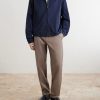 Brendan 10042 Straight-Leg Organic Cotton-Blend Chinos - OU