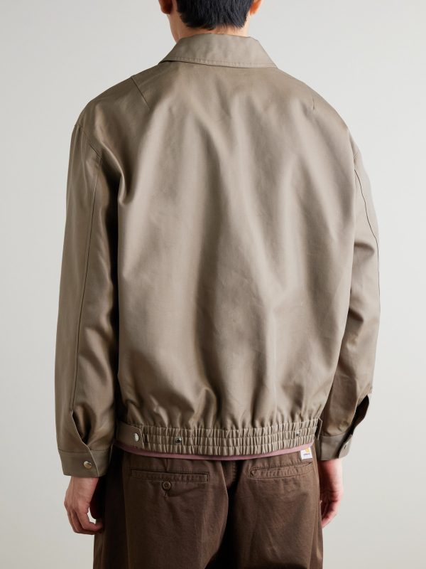 Gideon 80038 Organic Cotton-Twill Blouson Jacket - BK Gideon 80038 Organic Cotton-Twill Blouson Jacket - BK