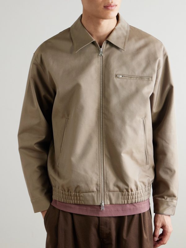 Gideon 80038 Organic Cotton-Twill Blouson Jacket - FR Gideon 80038 Organic Cotton-Twill Blouson Jacket - FR