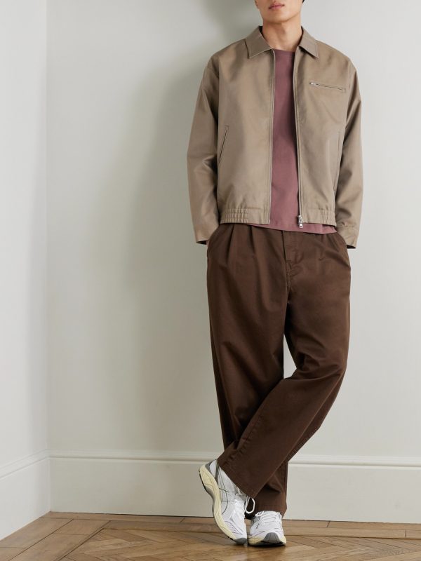 Gideon 80038 Organic Cotton-Twill Blouson Jacket - OU Gideon 80038 Organic Cotton-Twill Blouson Jacket - OU
