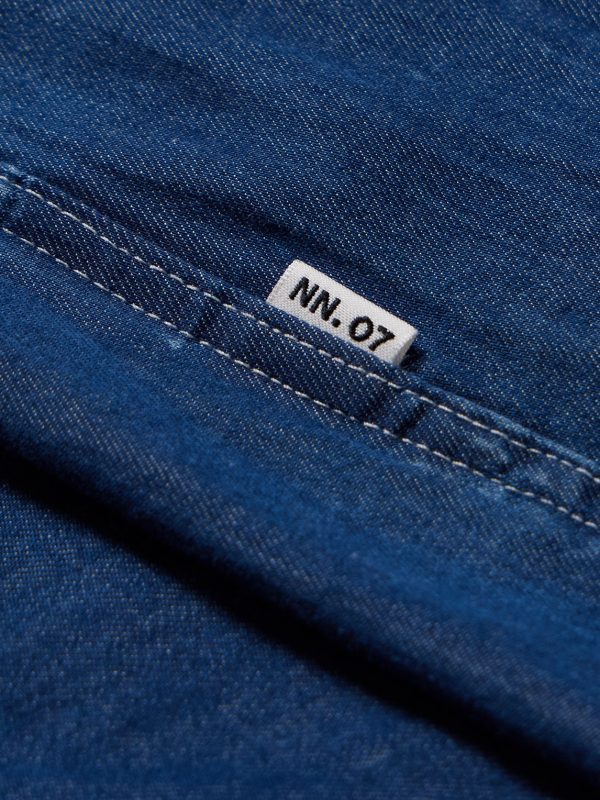 Julio 5765 Cotton-Chambray Shirt - CU Julio 5765 Cotton-Chambray Shirt - CU