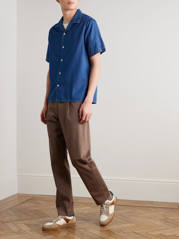 Julio 5765 Cotton-Chambray Shirt - OU Julio 5765 Cotton-Chambray Shirt - OU