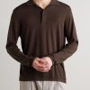 Sammy 60047 Cotton and Silk-Blend Polo Shirt - FR Sammy 60047 Cotton and Silk-Blend Polo Shirt - FR