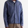 Rob Cotton And Linen-Blend Chambray Shirt - FR Rob Cotton And Linen-Blend Chambray Shirt - FR