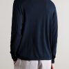 Sammy 60047 Cotton and Silk-Blend Polo Shirt - BK Sammy 60047 Cotton and Silk-Blend Polo Shirt - BK