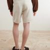 Aden 1454 Straight-Leg Linen Shorts - BK Aden 1454 Straight-Leg Linen Shorts - BK