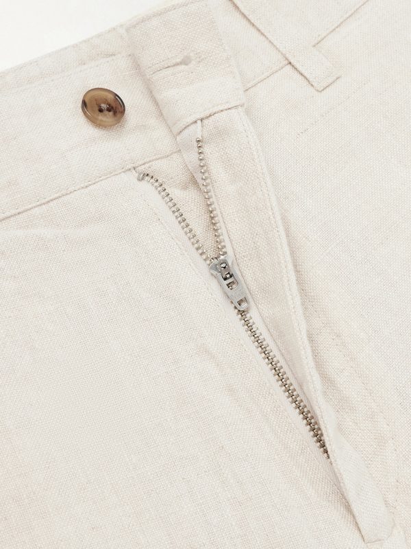 Aden 1454 Straight-Leg Linen Shorts - E1 Aden 1454 Straight-Leg Linen Shorts - E1