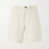 Aden 1454 Straight-Leg Linen Shorts Aden 1454 Straight-Leg Linen Shorts