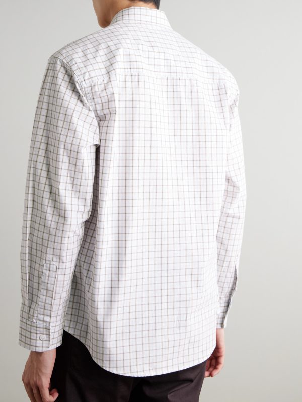 Quinsy 50070 Checked Organic Cotton-Poplin Shirt - BK Quinsy 50070 Checked Organic Cotton-Poplin Shirt - BK