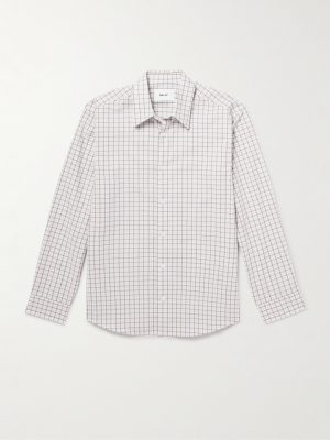Quinsy 50070 Checked Organic Cotton-Poplin Shirt