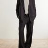 Kay 10037 Straight-Leg Pleated Woven Trousers - OU2