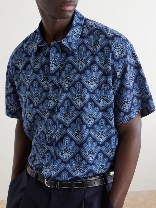 Deon Printed Woven Shirt - CU Deon Printed Woven Shirt - CU
