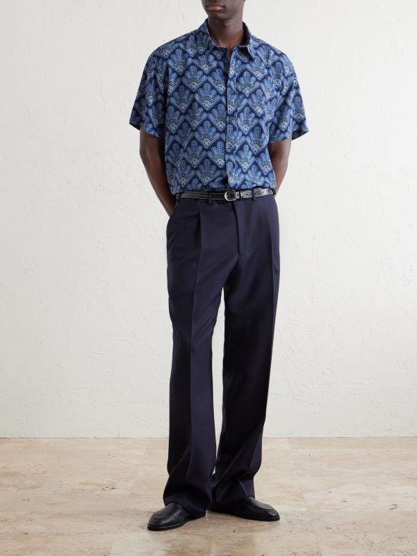 Deon Printed Woven Shirt - OU Deon Printed Woven Shirt - OU