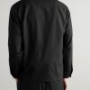 Zander 10037 Pinstriped Recycled Woven Jacket - BK Zander 10037 Pinstriped Recycled Woven Jacket - BK