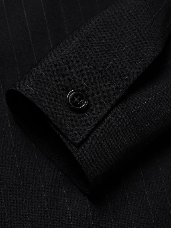 Zander 10037 Pinstriped Recycled Woven Jacket - E1 Zander 10037 Pinstriped Recycled Woven Jacket - E1