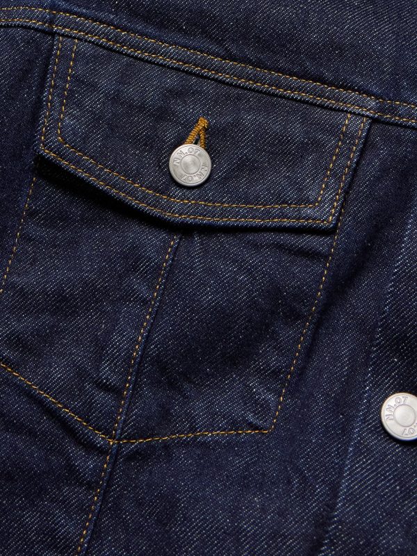 Roy 1882 Corduroy-Trimmed Organic Denim Jacket - E1 Roy 1882 Corduroy-Trimmed Organic Denim Jacket - E1