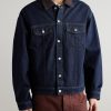 Roy 1882 Corduroy-Trimmed Organic Denim Jacket - FR Roy 1882 Corduroy-Trimmed Organic Denim Jacket - FR