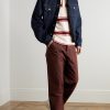 Roy 1882 Corduroy-Trimmed Organic Denim Jacket - OU Roy 1882 Corduroy-Trimmed Organic Denim Jacket - OU
