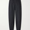 Tapered Cotton-Blend Shell Sweatpants Tapered Cotton-Blend Shell Sweatpants
