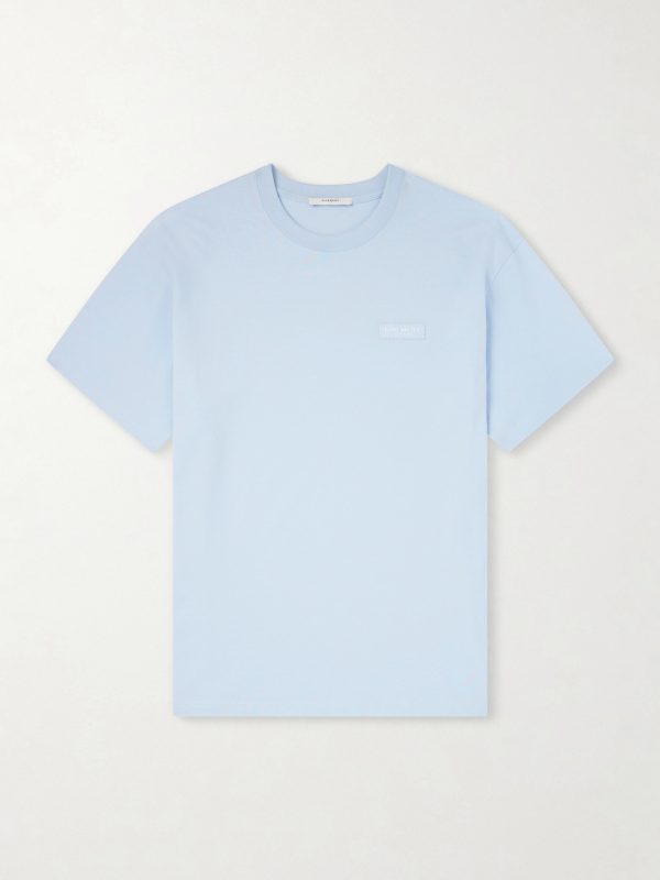 Logo-Appliquéd Cotton-Jersey T-Shirt
