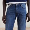 Straight-Leg Fringed Jeans - E2 Straight-Leg Fringed Jeans - E2