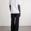 Logo-Appliquéd Cotton-Jersey T-Shirt - BK