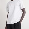 Logo-Appliquéd Cotton-Jersey T-Shirt - FR
