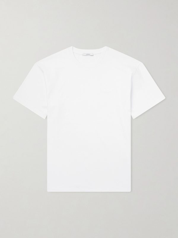 Logo-Appliquéd Cotton-Jersey T-Shirt