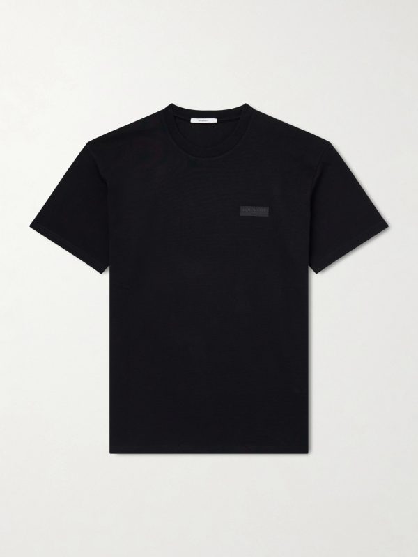 Logo-Appliquéd Cotton-Jersey T-Shirt