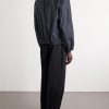 Cotton-Blend Shell Blouson Jacket - BK Cotton-Blend Shell Blouson Jacket - BK