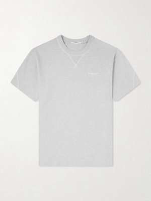 Logo-Embroidered Cotton-Jersey T-Shirt Logo-Embroidered Cotton-Jersey T-Shirt