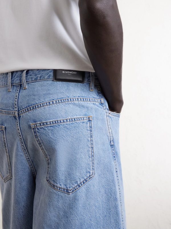 Straight-Leg Denim Shorts - CU Straight-Leg Denim Shorts - CU
