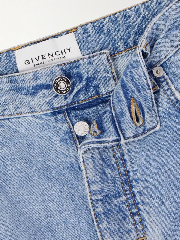 Straight-Leg Denim Shorts - E1 Straight-Leg Denim Shorts - E1