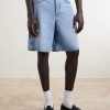 Straight-Leg Denim Shorts - FR Straight-Leg Denim Shorts - FR