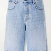 Straight-Leg Denim Shorts Straight-Leg Denim Shorts