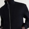 Cotton-Blend Zip-Up Sweatshirt - E1