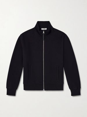 Cotton-Blend Zip-Up Sweatshirt Cotton-Blend Zip-Up Sweatshirt