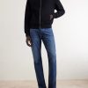 Cotton-Blend Zip-Up Sweatshirt - OU