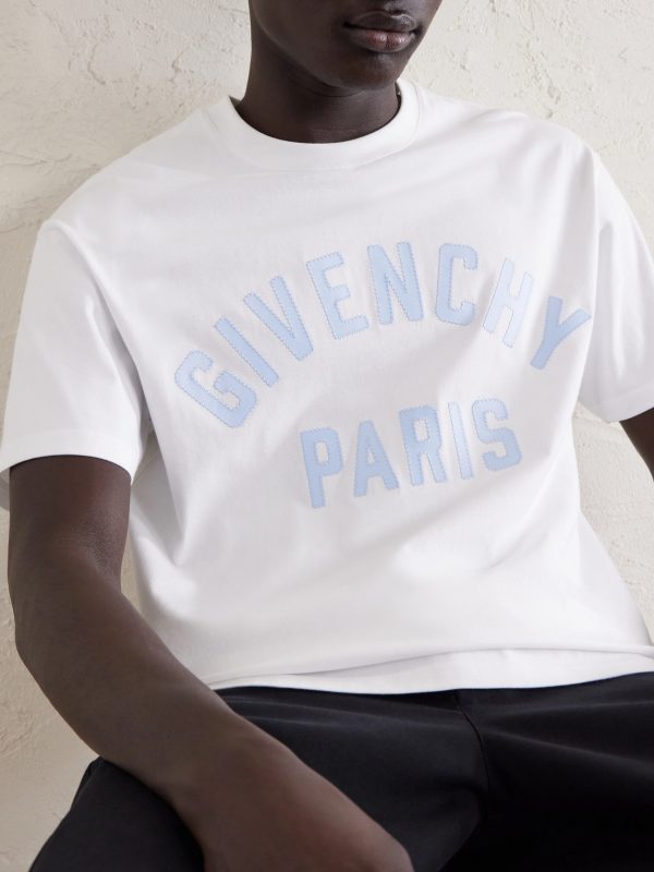 Logo-Embroidered Cotton-Jersey T-Shirt - CU Logo-Embroidered Cotton-Jersey T-Shirt - CU