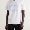 Logo-Embroidered Cotton-Jersey T-Shirt - FR Logo-Embroidered Cotton-Jersey T-Shirt - FR