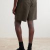 Straight-Leg Shell Shorts - BK