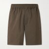 Straight-Leg Shell Shorts