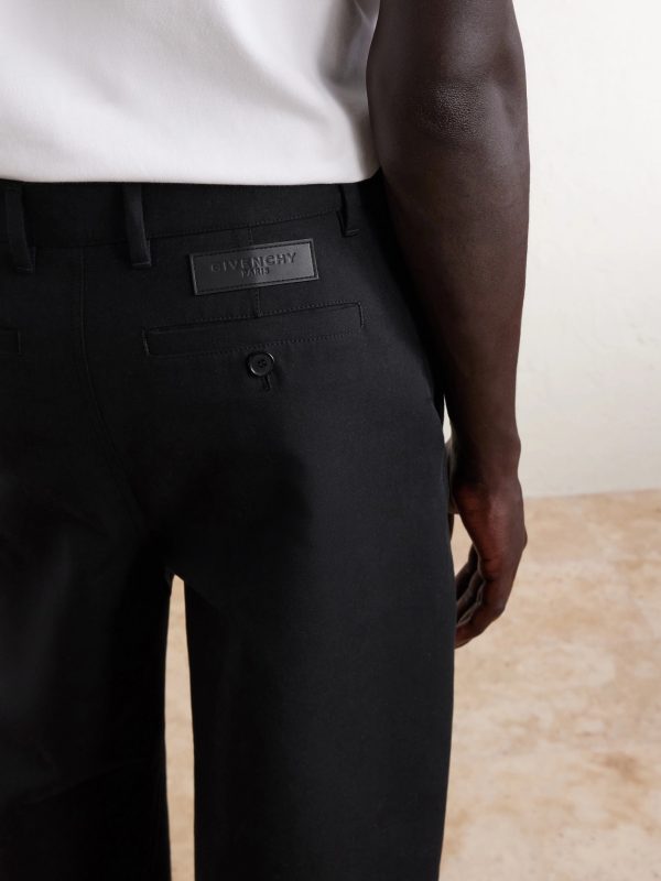 Straight-Leg Cotton-Twill Trousers - CU Straight-Leg Cotton-Twill Trousers - CU