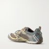 Radar Gradient Lines Mesh and Rubber Sneakers - BK Radar Gradient Lines Mesh and Rubber Sneakers - BK