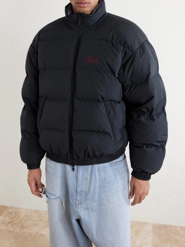 Logo-Print Shell Down Jacket - E1 Logo-Print Shell Down Jacket - E1